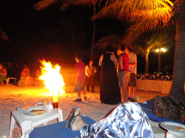 Marshmellows on the Beach